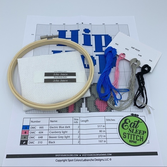 RagTagBox DIY Cross-stitch Kit - Picture 2 of 5